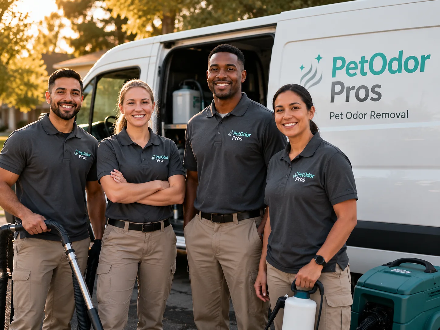 Pet Odor Removal team serving Becket, MA